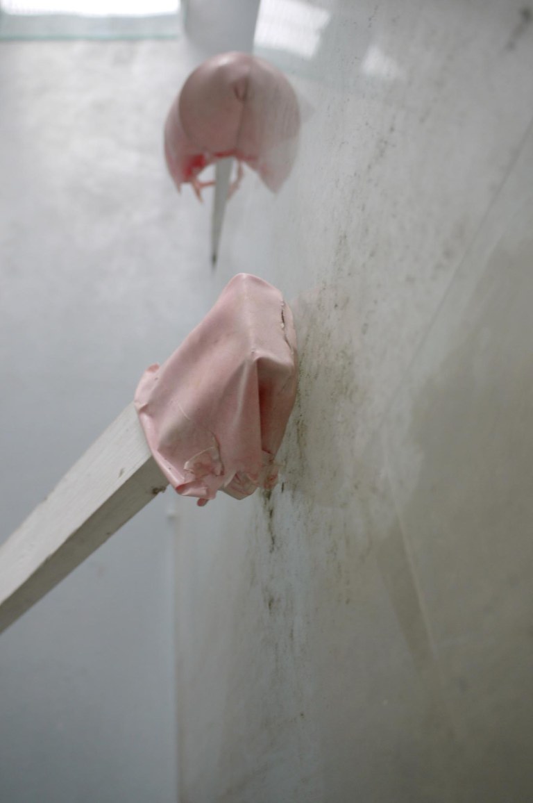 Wendy Hardie detail of sculpture from the exhibition ‘from the first deep breath’ 2013