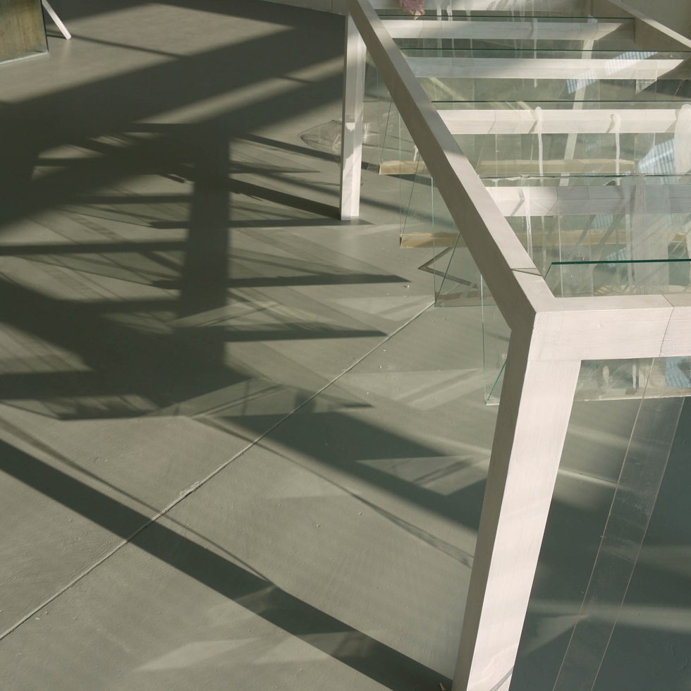 Art work by Artist Wendy Hardie 2013 sculpture -glass, timber, silicon, clay slip.