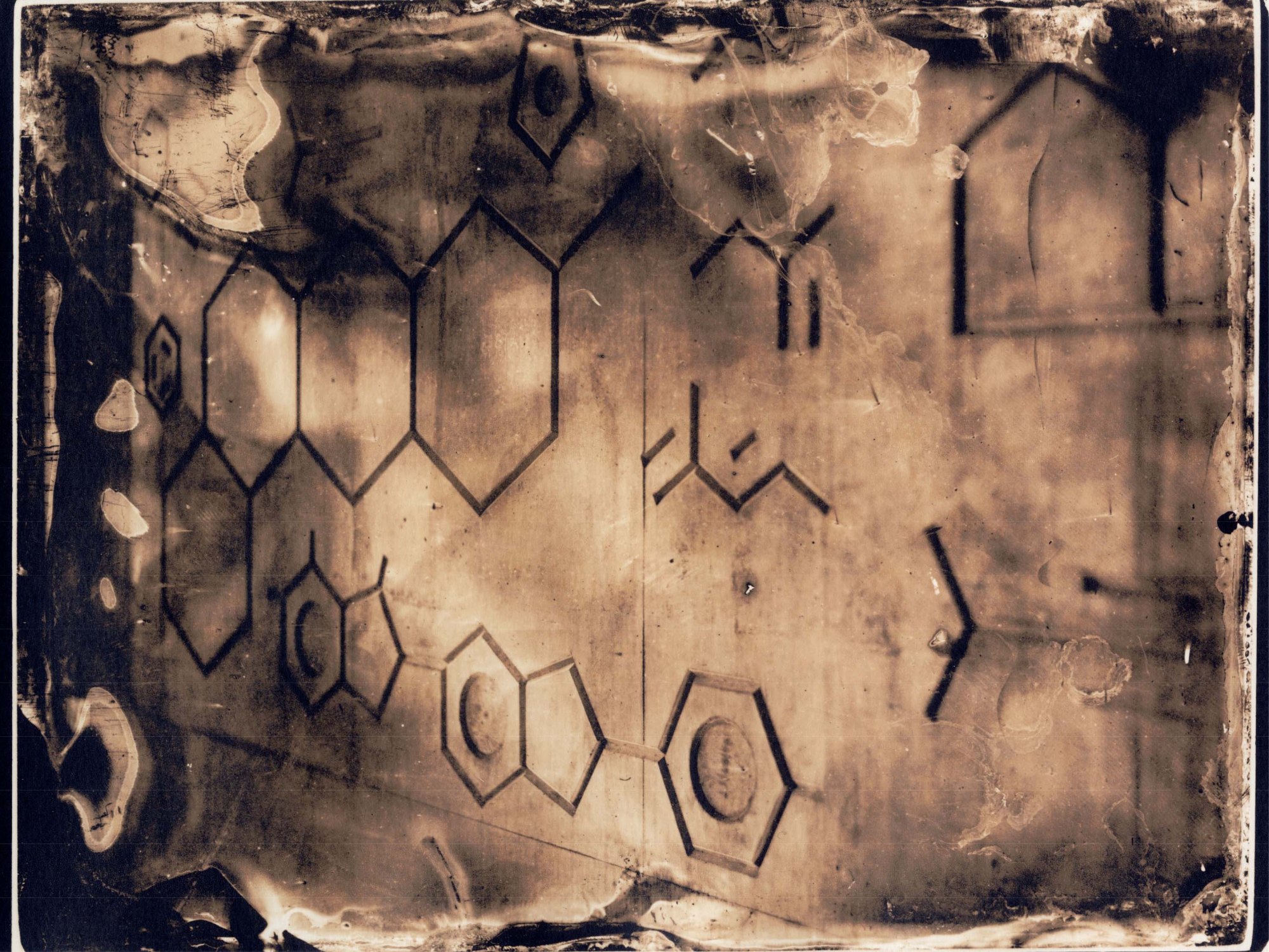 Hackney Wick 'Chemistry 1' Lith Print 2019