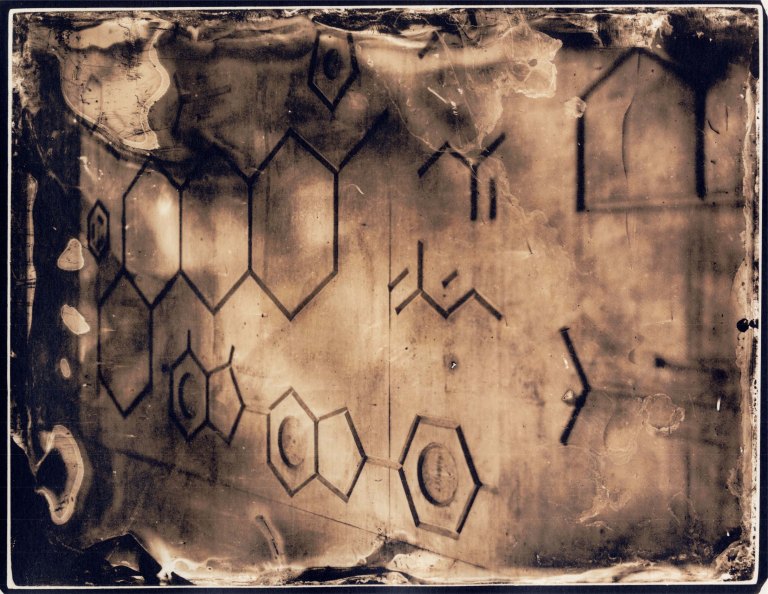 Hackney Wick 'Chemistry 1' Lith Print 2019