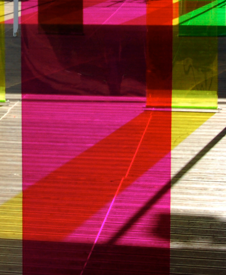 ‘Spectrum Shift’ Installation by artist Wendy Hardie, London 2006