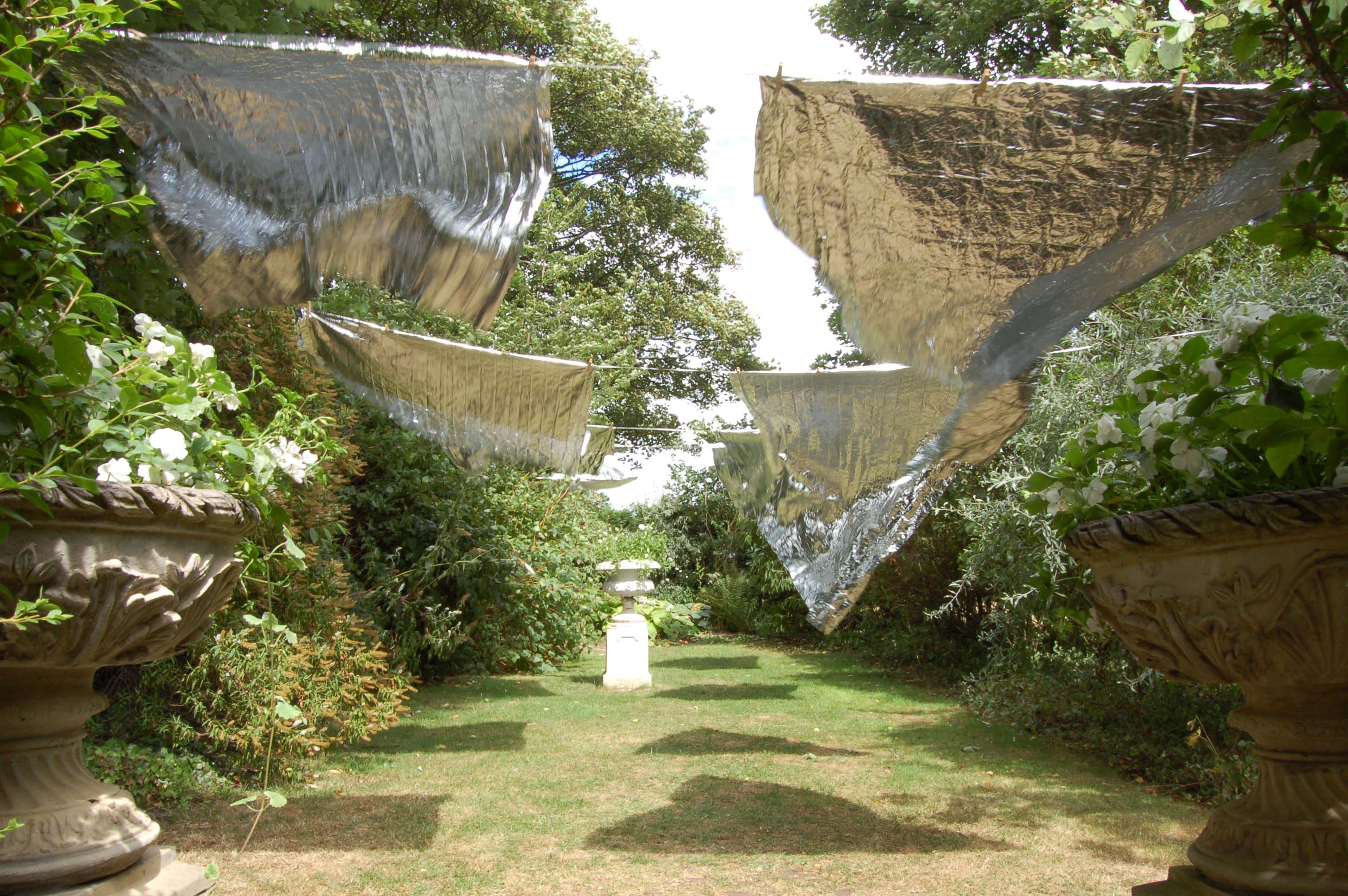 'Laundry Day' 2006, site specific installation by Wendy Hardie