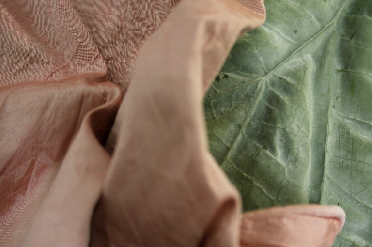 Wendy Hardie sculpture 'Underside 2011(cast concrete, silk)'